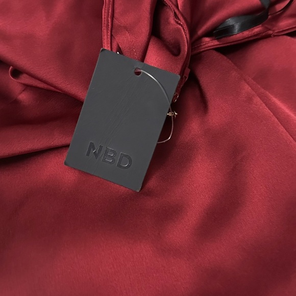 NWT REVOLVE 	NBD Alessi Gown in Burgundy - Picture 8 of 9